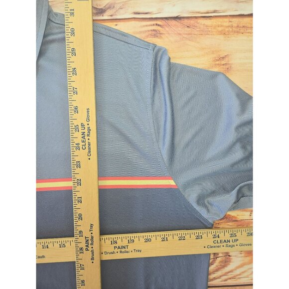 Footjoy FJ Mens Golf Polo Shirt Large Gray Cowboys Golf Club - Picture 8 of 8